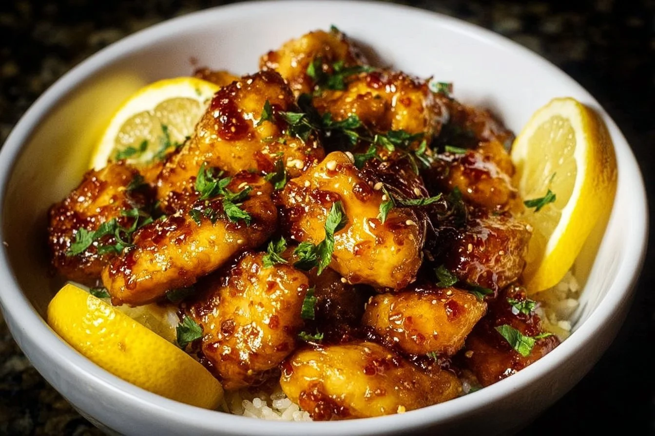 Honey Garlic Chicken Bites Honey Garlic Chicken Honey Garlic Chicken Bites