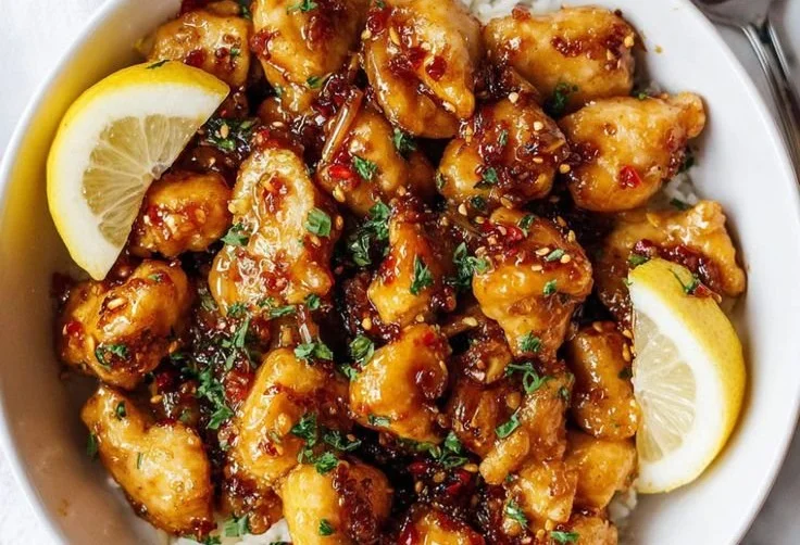 Honey Garlic Chicken Bites Honey Garlic Chicken Honey Garlic Chicken Bites