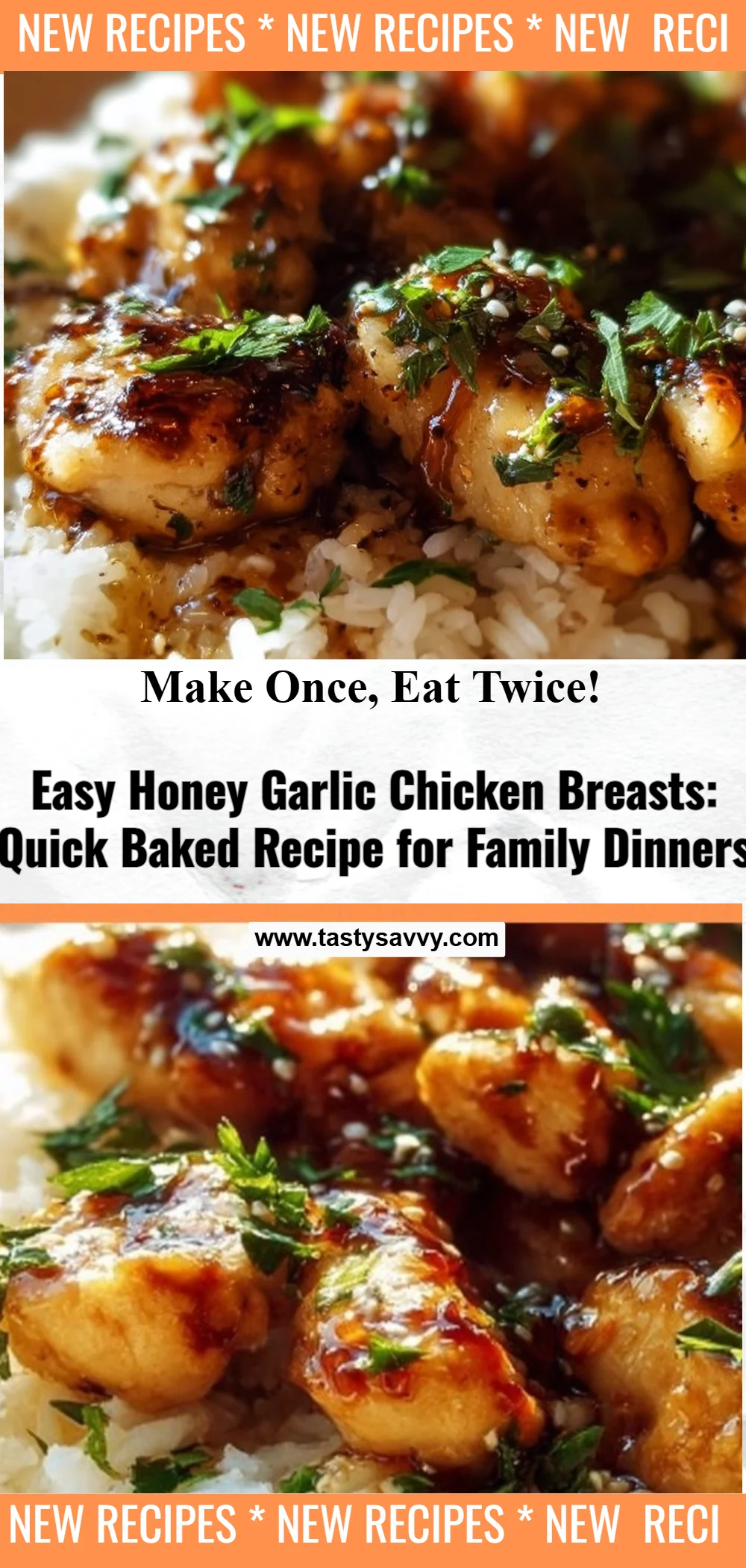 Honey Garlic Chicken Breasts