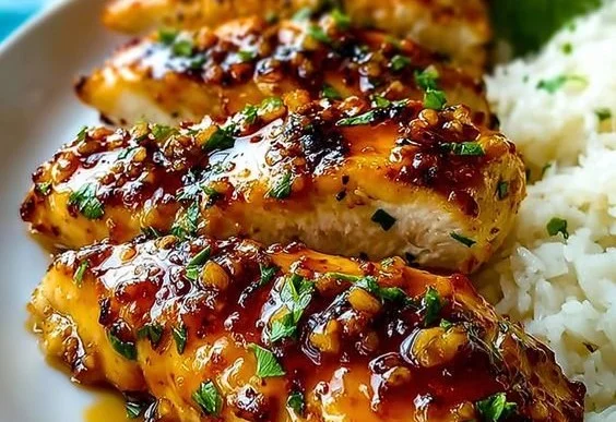 Honey Garlic Chicken Breasts