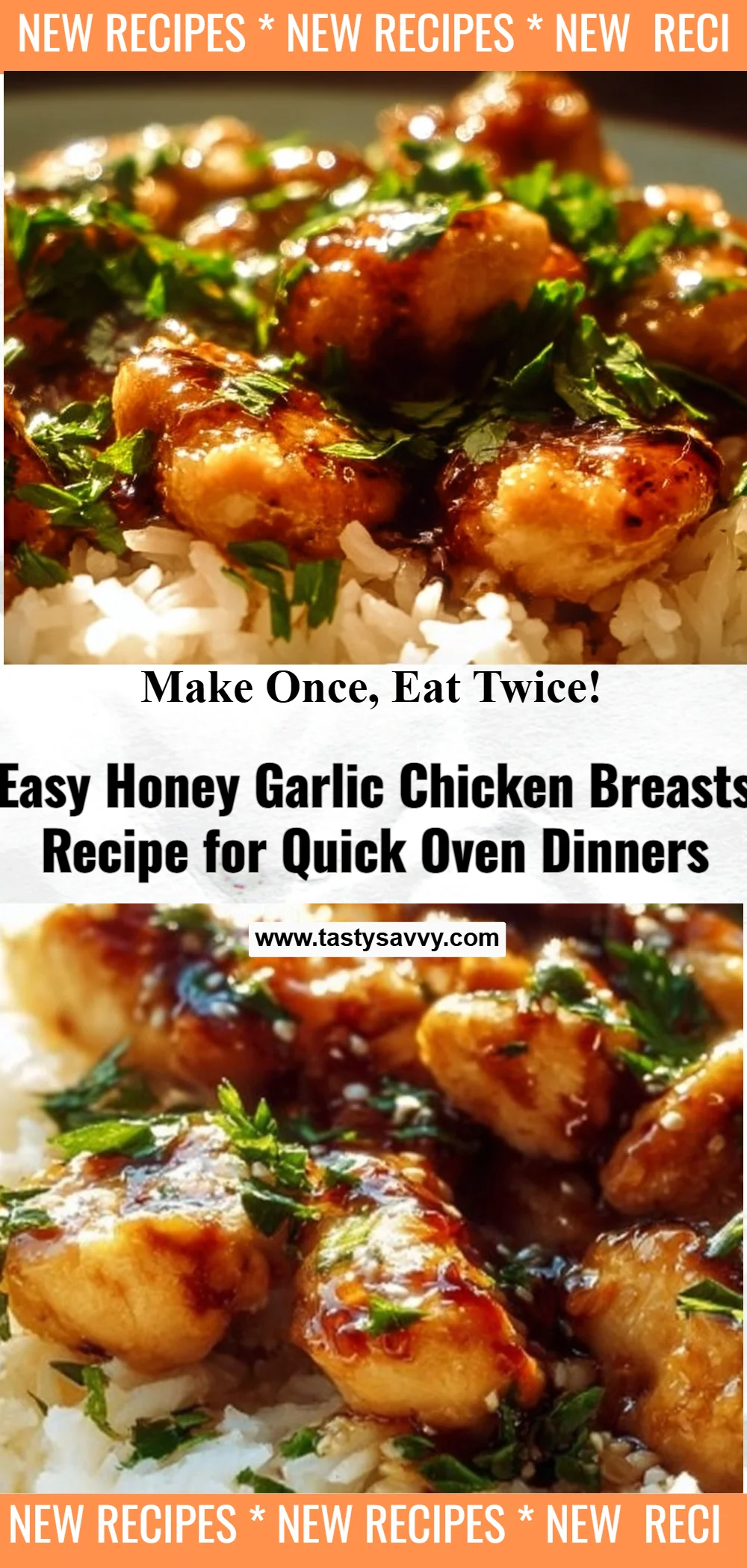 Honey Garlic Chicken Breasts