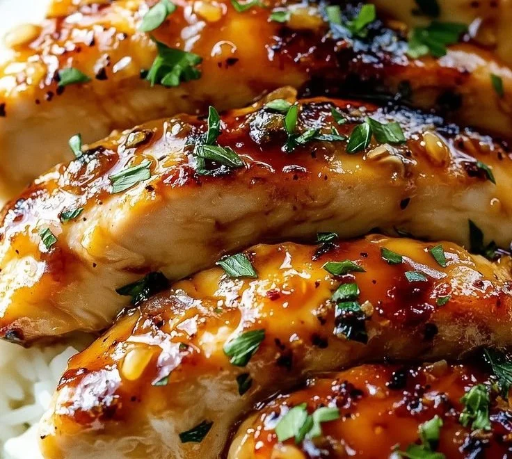 Honey Garlic Chicken Breasts