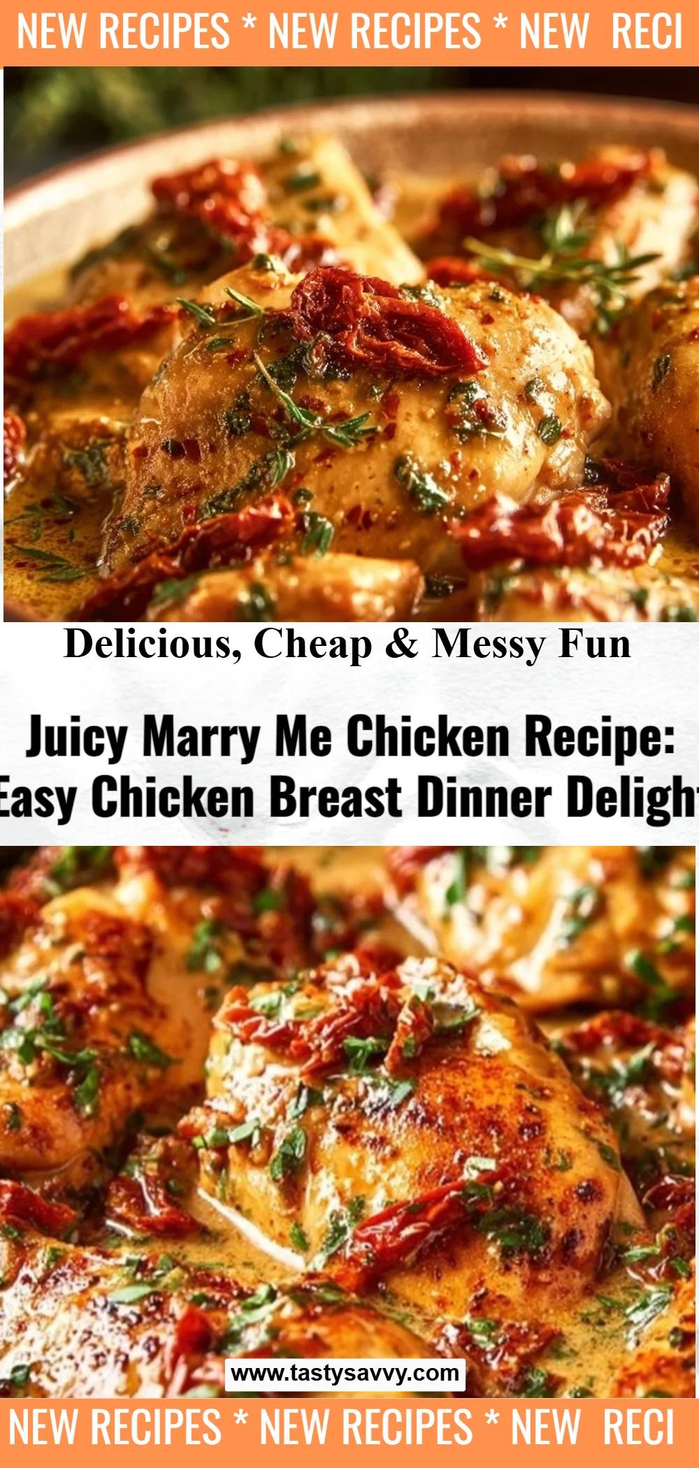Juicy Marry Me Chicken