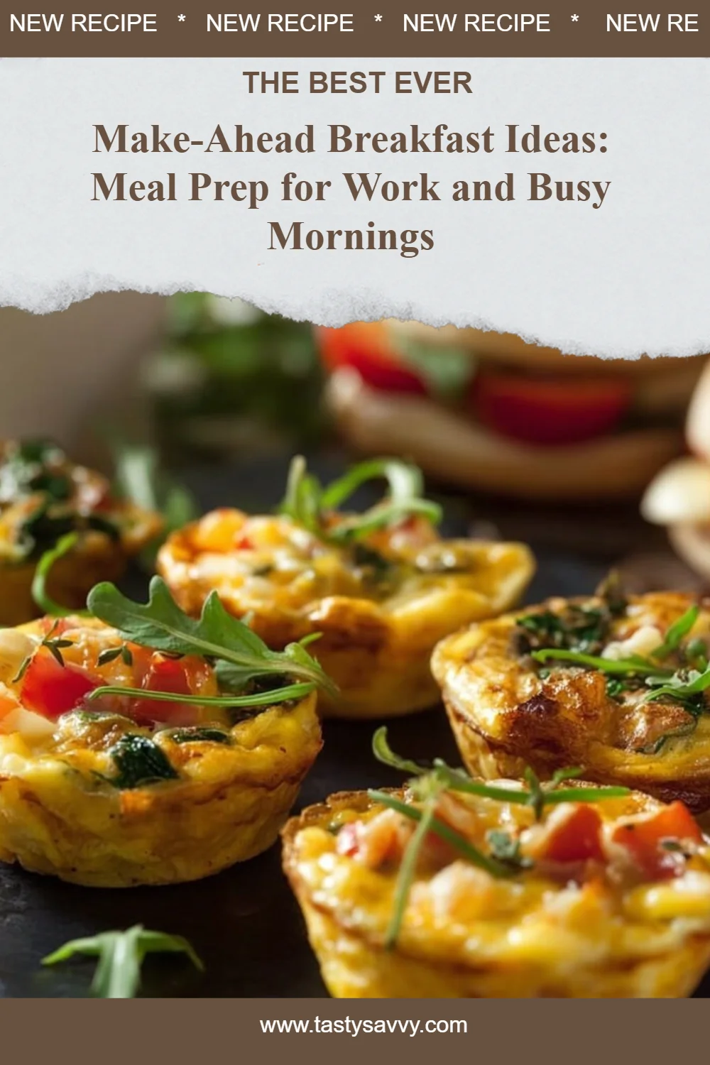 Make-Ahead Breakfast Ideas