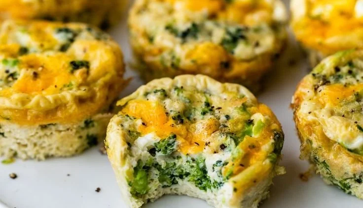 Meal Prep Broccoli and Cheese Egg Muffins