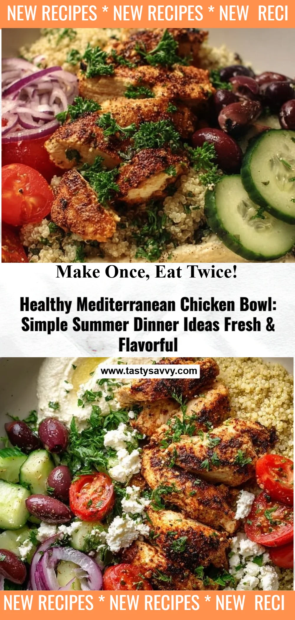 Mediterranean Chicken Bowl