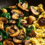 Mushroom Spinach Scrambled Eggs mushroom spinach scrambled eggs 2026 02 06 184849 1024x683 1