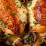 Mushroom Stuffed Chicken Breast mushroom stuffed chicken breast 2026 02 03 123844 683x1024 1