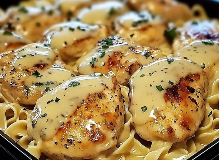 One-Pan Chicken with Buttered Noodles