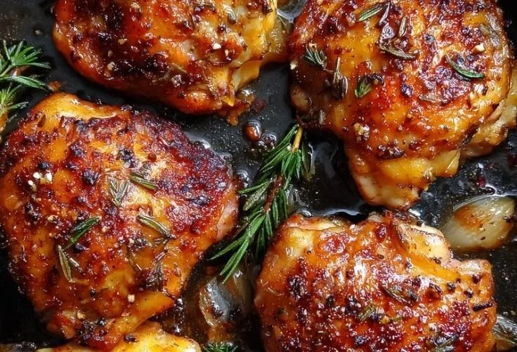 Perfect Oven-Roasted Chicken Thighs oven-roasted chicken thighs Perfect Oven-Roasted Chicken Thighs