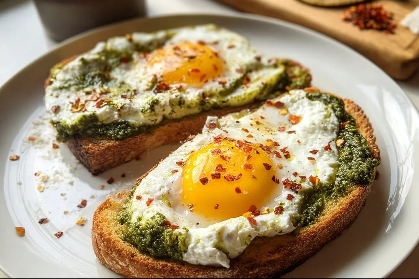 Pesto Eggs pesto eggs Pesto Eggs