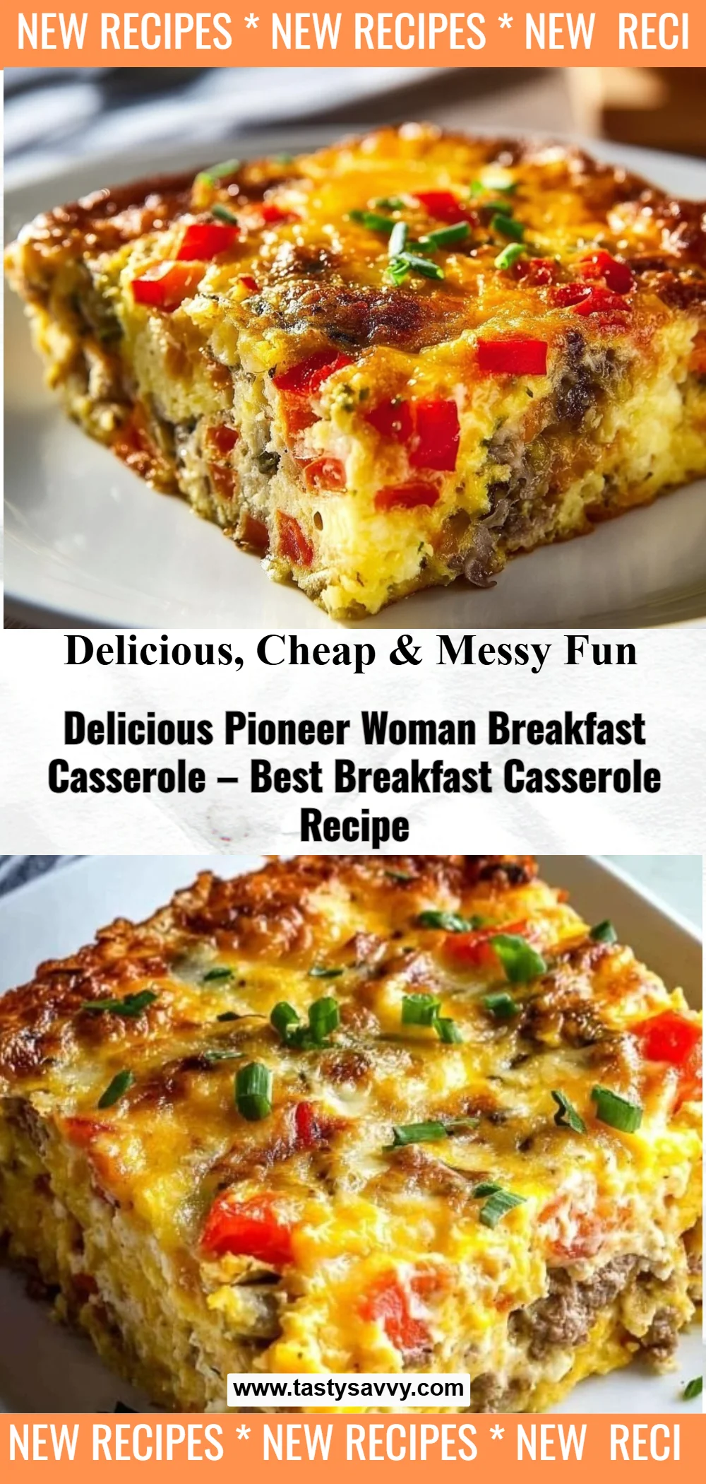 Pioneer Woman Breakfast Casserole breakfast casserole Pioneer Woman Breakfast Casserole