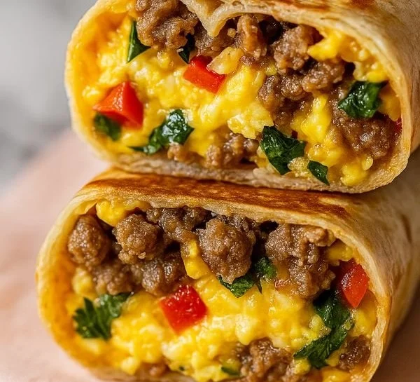 Protein Breakfast Burritos