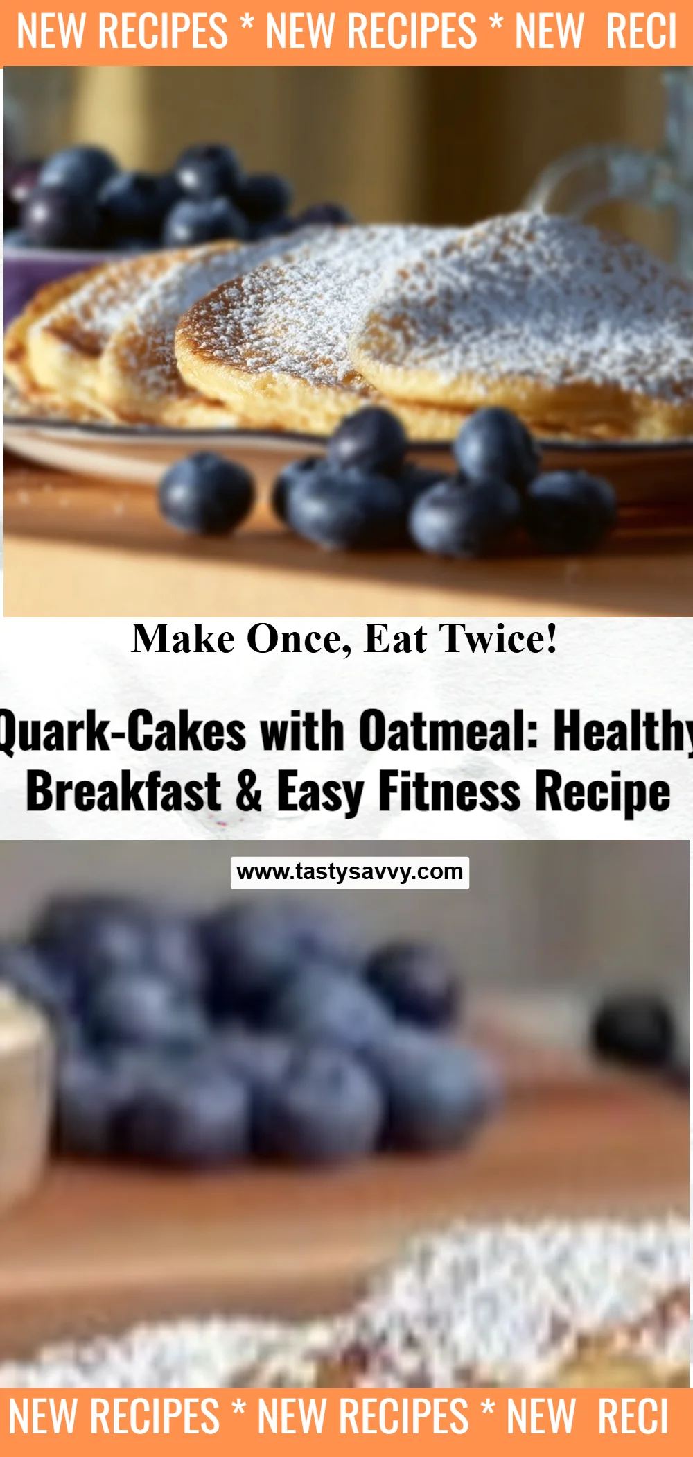 Quark-Cakes with Oatmeal