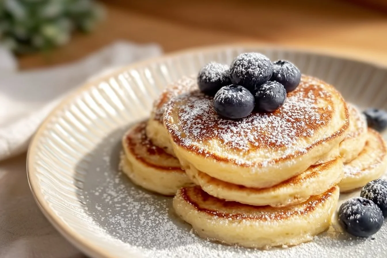 Quark Coins made with Oat Flakes for a healthy snack option
