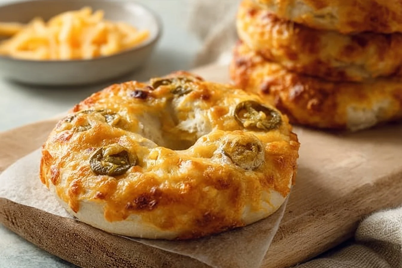 Quick Jalapeno Cheddar Protein Bagels Jalapeno Cheddar Bagels Quick Jalapeno Cheddar Protein Bagels
