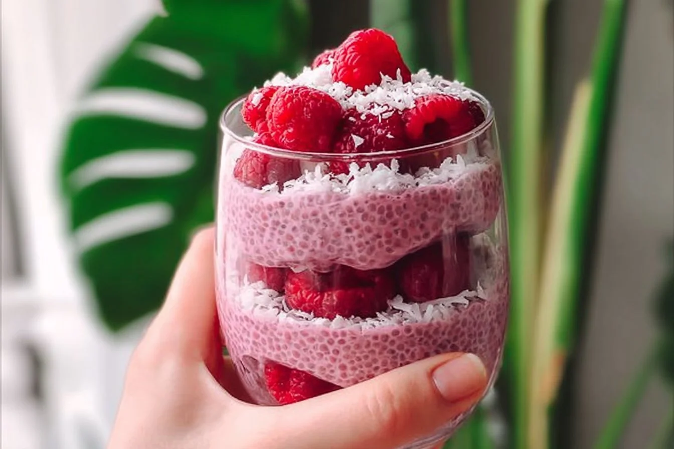 Raspberry Chia Pudding Raspberry Chia Pudding Raspberry Chia Pudding