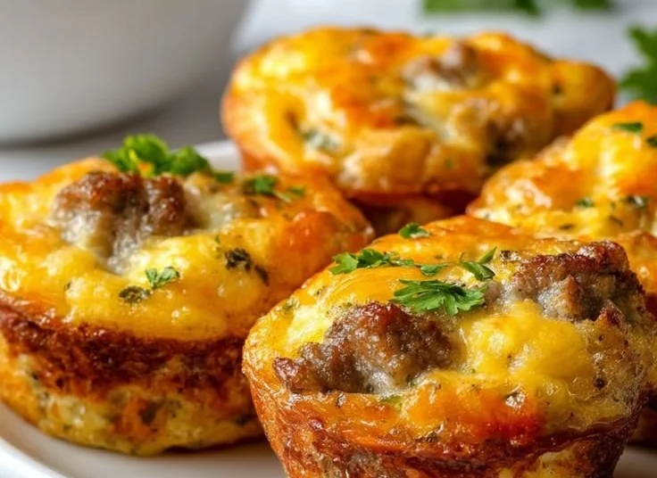 Savory Sausage Egg Bites