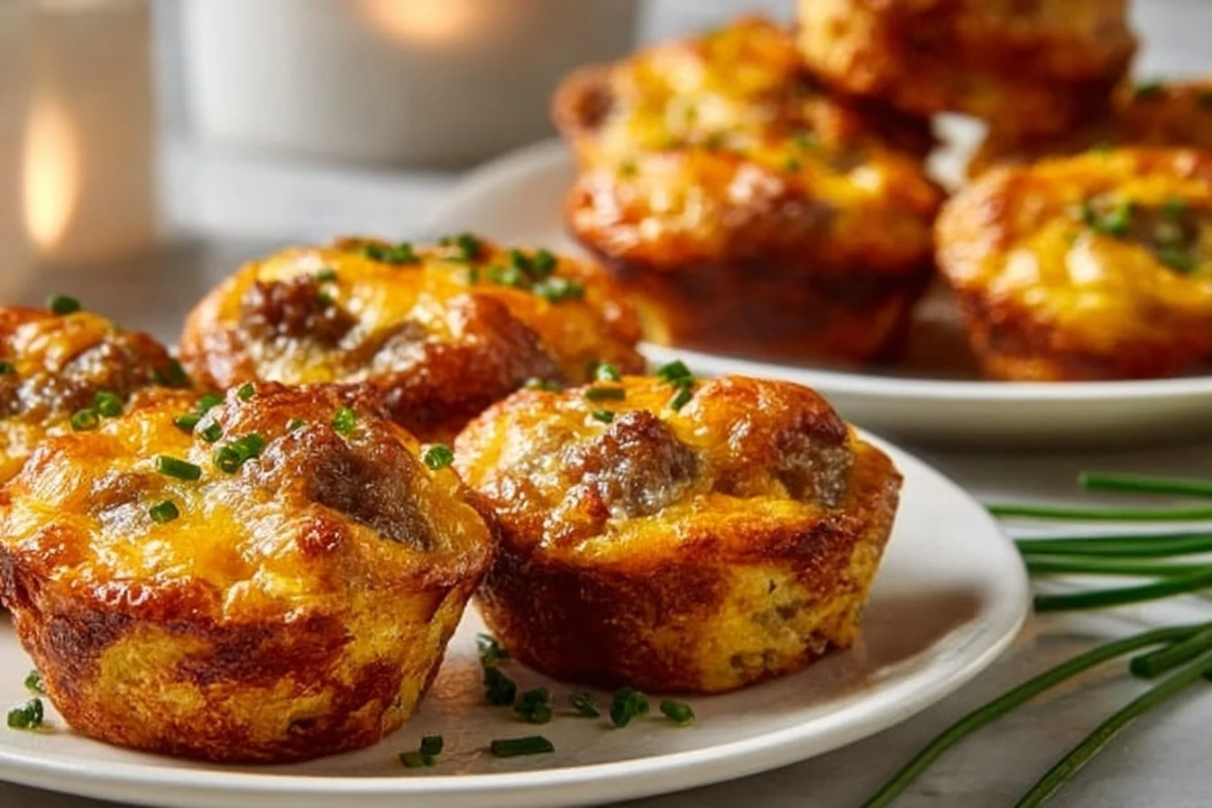 Savory Sausage Egg Bites