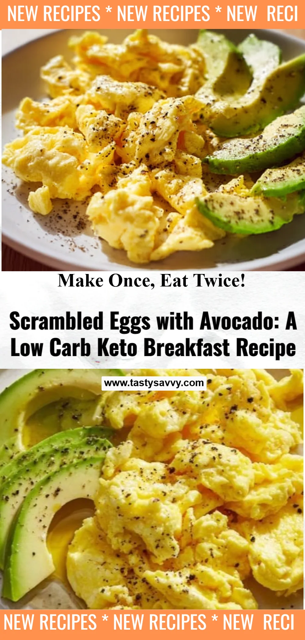 Scrambled Eggs with Avocado