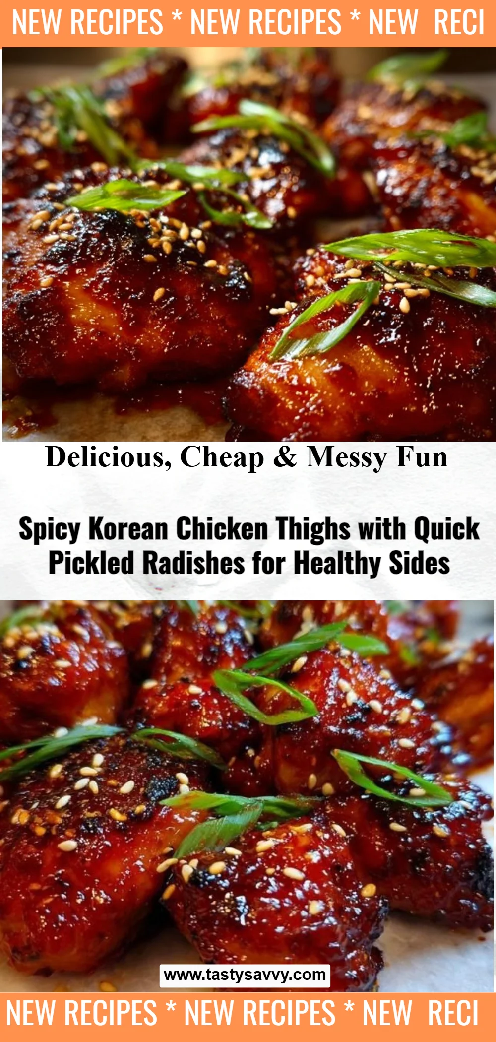 Spicy Korean Chicken Thighs Korean Chicken Spicy Korean Chicken Thighs