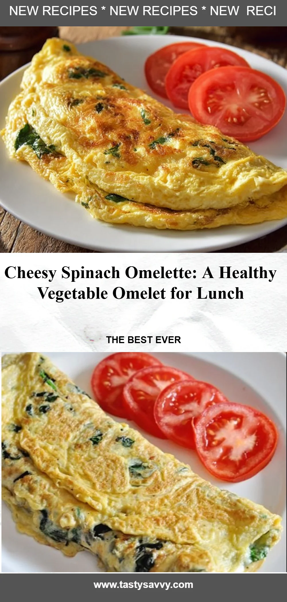 Spinach & Cheese Omelette spinach cheese omelette Spinach & Cheese Omelette