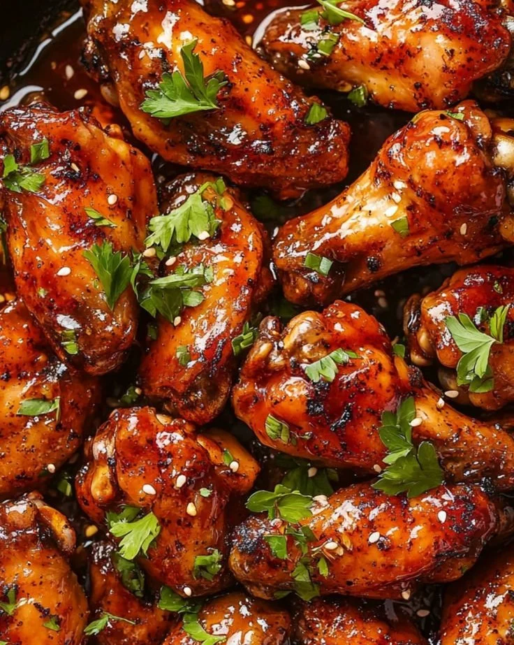 Sweet and Spicy Chicken Wings
