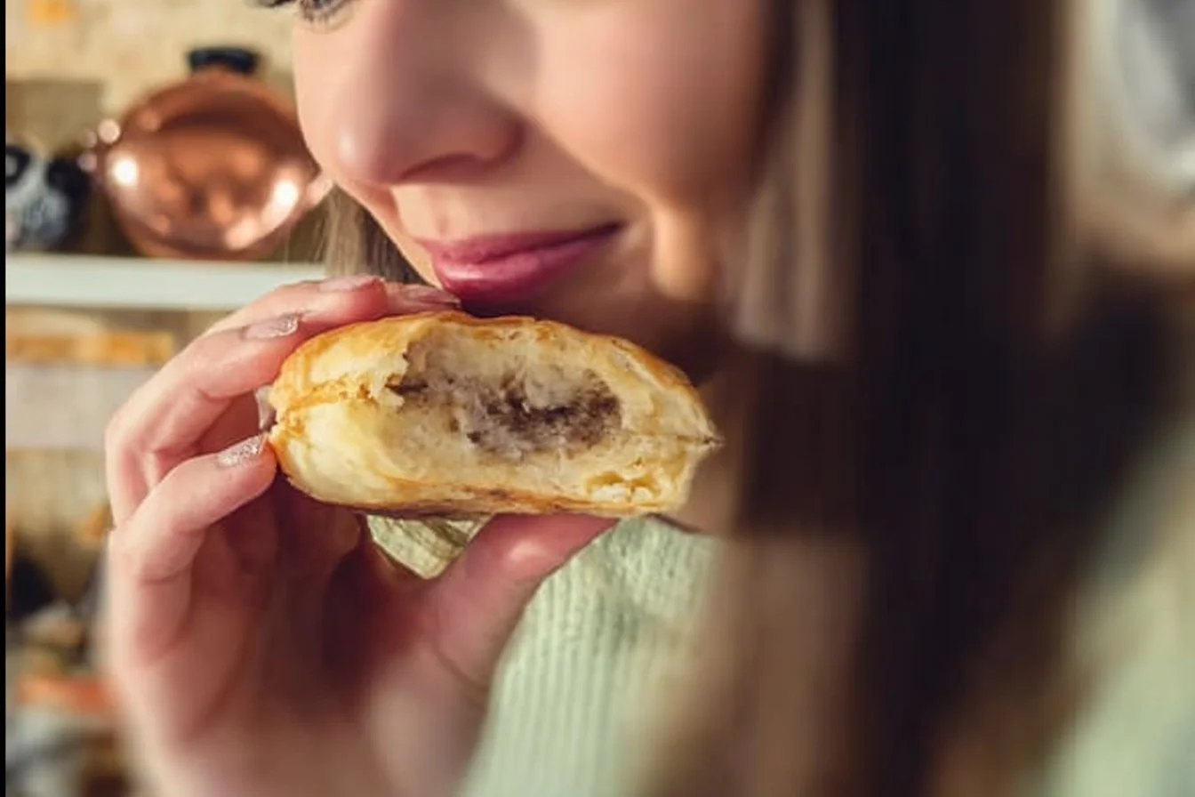 2-Ingredient Sausage Pancakes