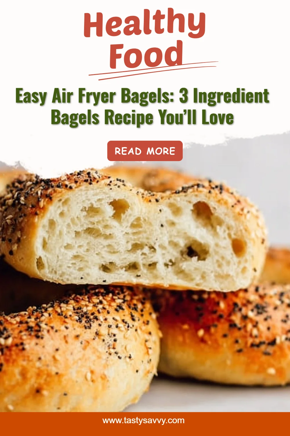 3 Ingredient Air Fryer Bagels