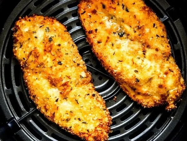 Air Fryer Breaded Chicken Breast