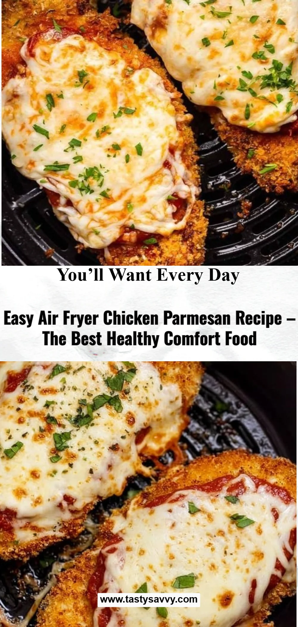 Air Fryer Chicken Parmesan