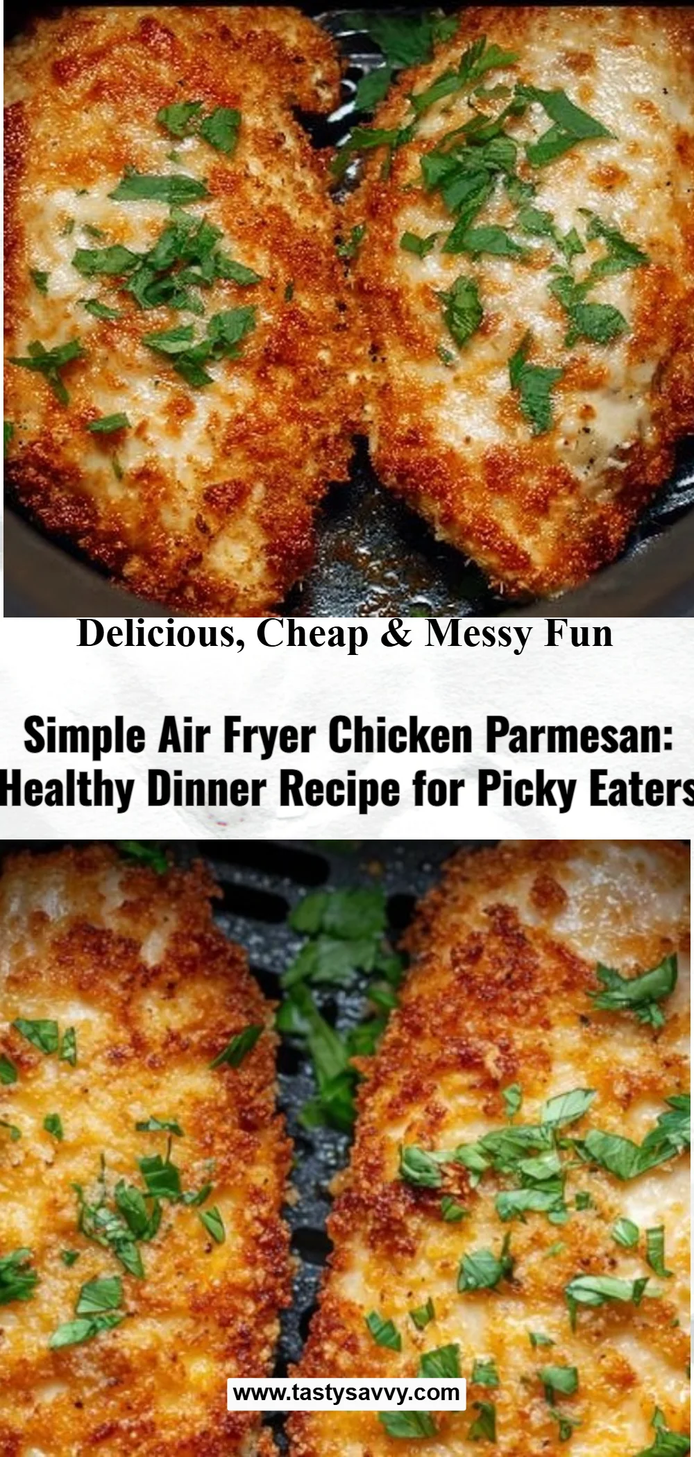 Air Fryer Chicken Parmesan chicken parmesan Air Fryer Chicken Parmesan