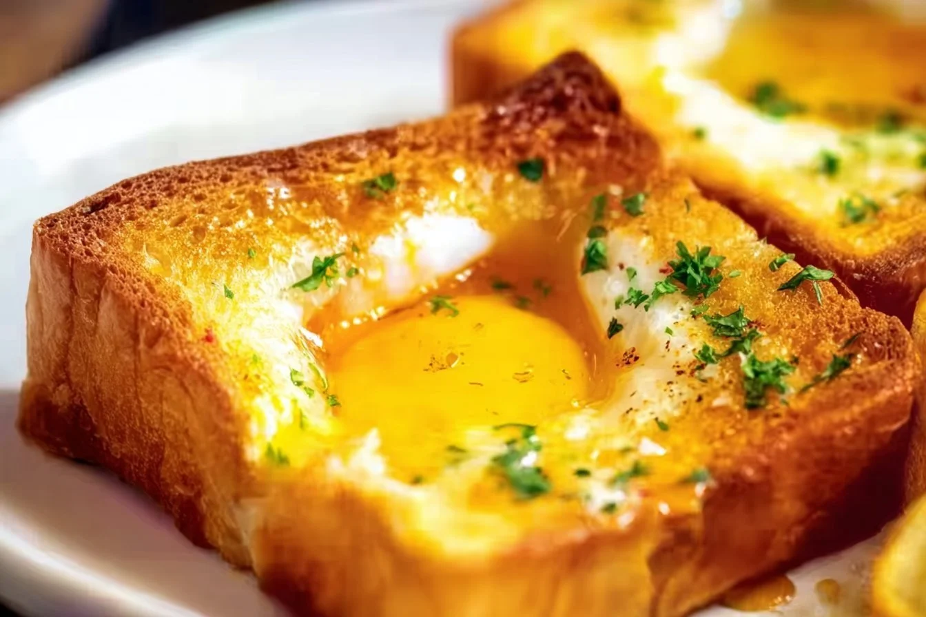 Air Fryer Egg Toast
