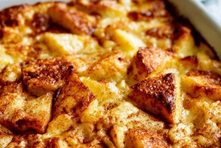 Apple Cinnamon Cottage Cheese Bake