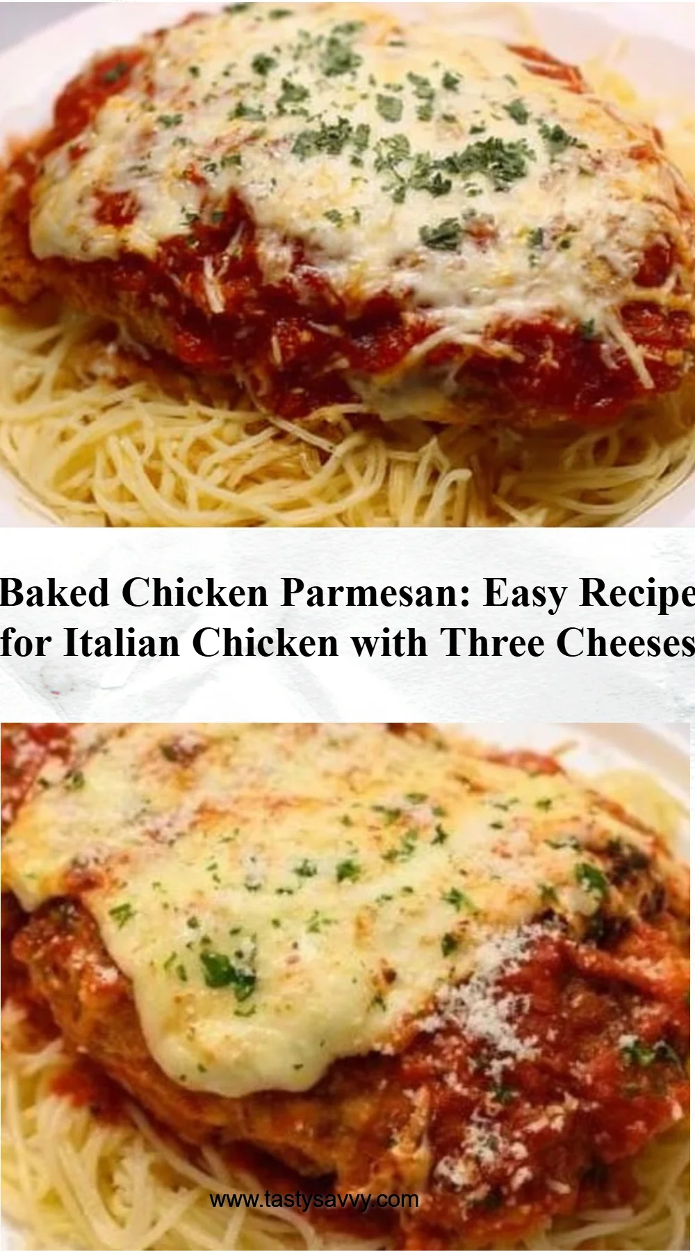 Baked Chicken Parmesan