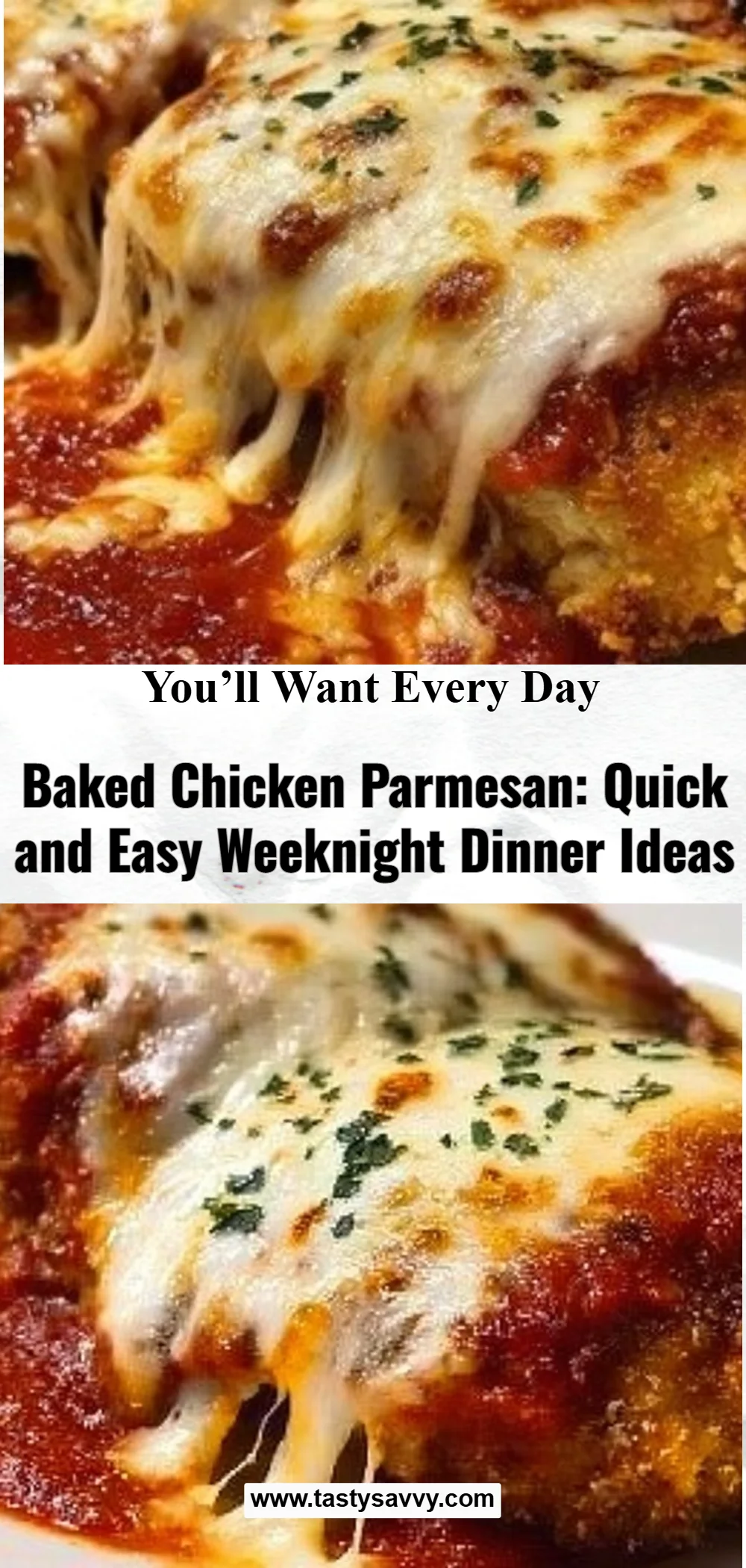 Baked Chicken Parmesan