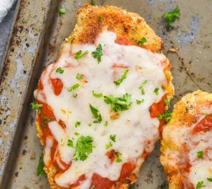 Baked Chicken Parmesan Baked Chicken Parmesan Baked Chicken Parmesan