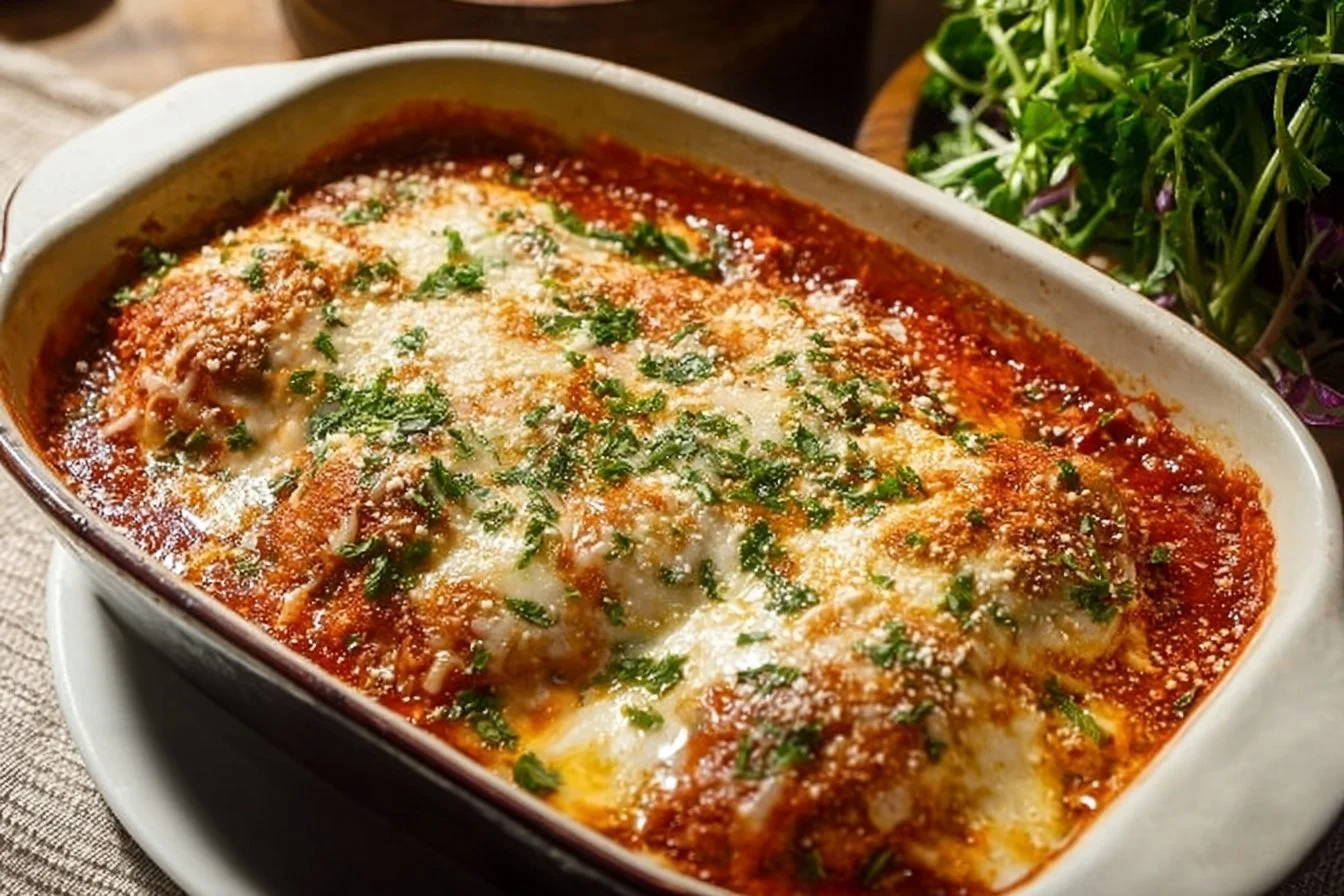 Baked Chicken Parmesan