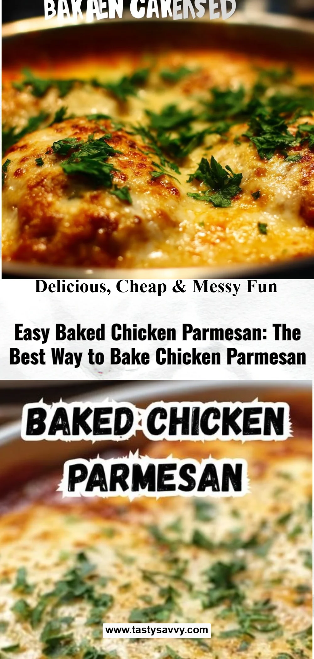 Baked Chicken Parmesan