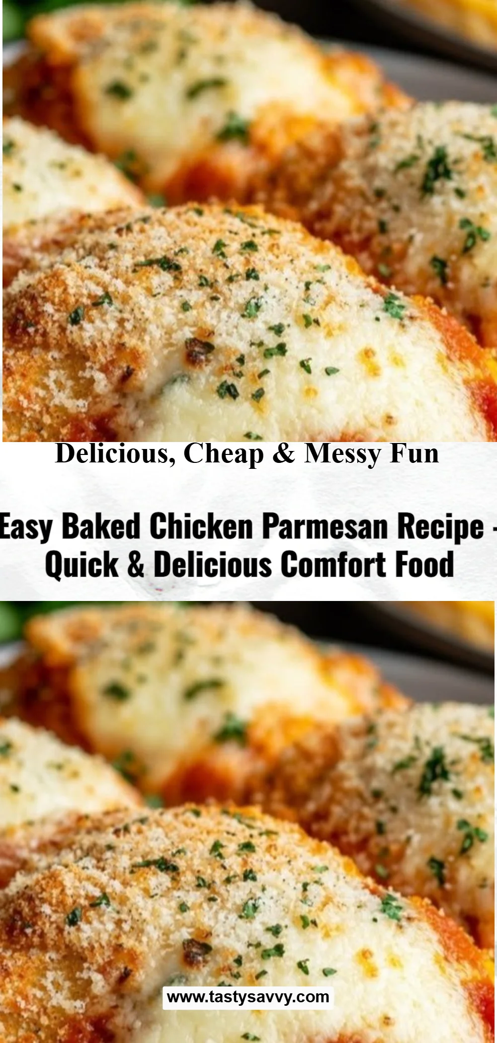 Baked Chicken Parmesan