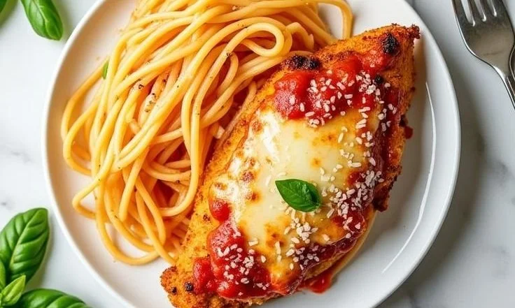 Baked Chicken Parmesan Baked Chicken Parmesan Baked Chicken Parmesan