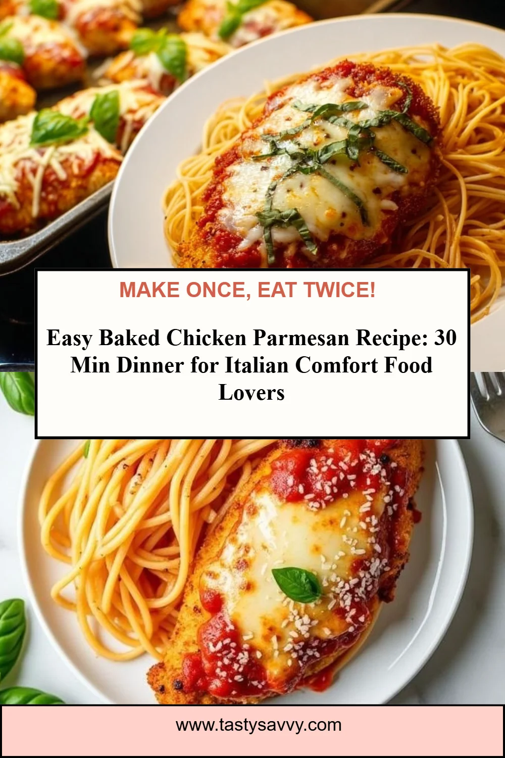 Baked Chicken Parmesan Baked Chicken Parmesan Baked Chicken Parmesan