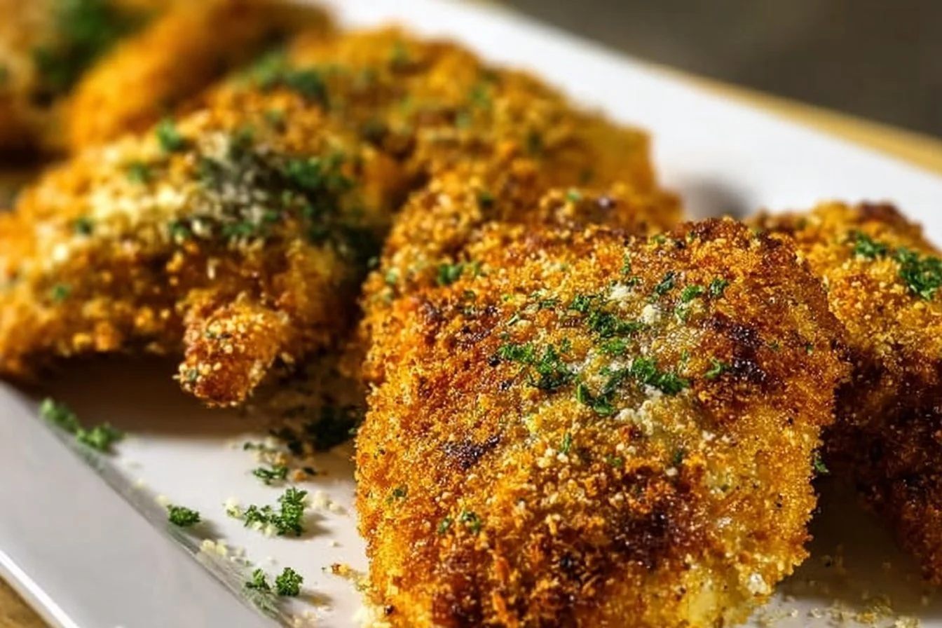Baked Parmesan Crusted Chicken
