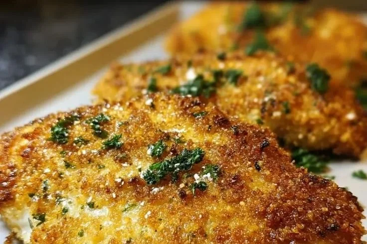 Baked Parmesan Crusted Chicken
