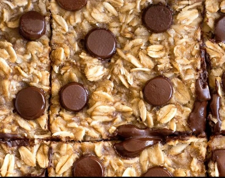 Banana Oatmeal Meal Prep Breakfast Bars Banana Oatmeal Bars Banana Oatmeal Meal Prep Breakfast Bars