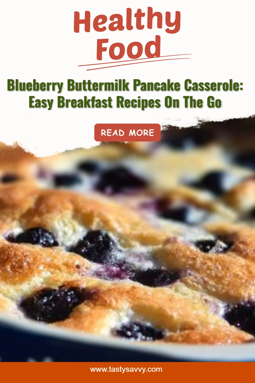 Blueberry Buttermilk Pancake Casserole pancake casserole Blueberry Buttermilk Pancake Casserole