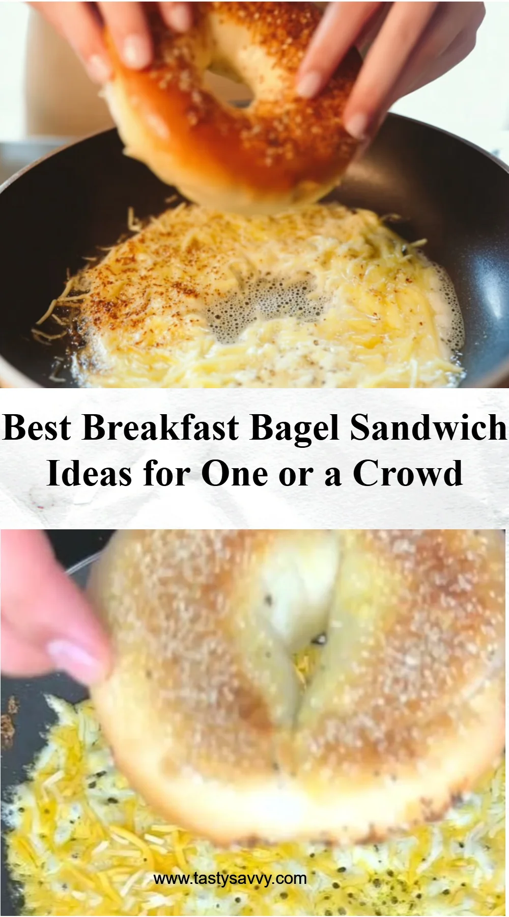 Breakfast Bagel Sandwich
