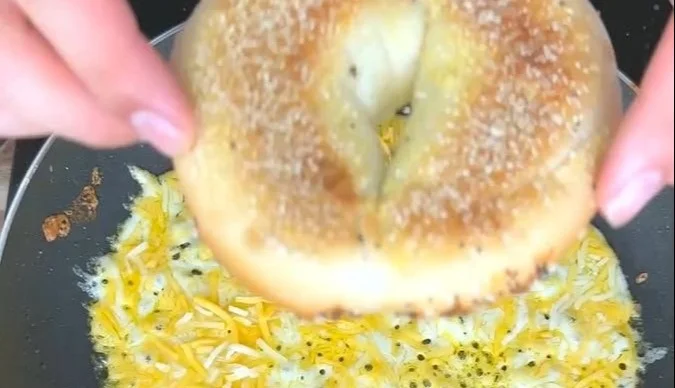 Breakfast Bagel Sandwich