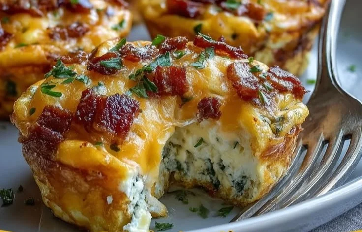 Breakfast Egg Muffins with Bacon