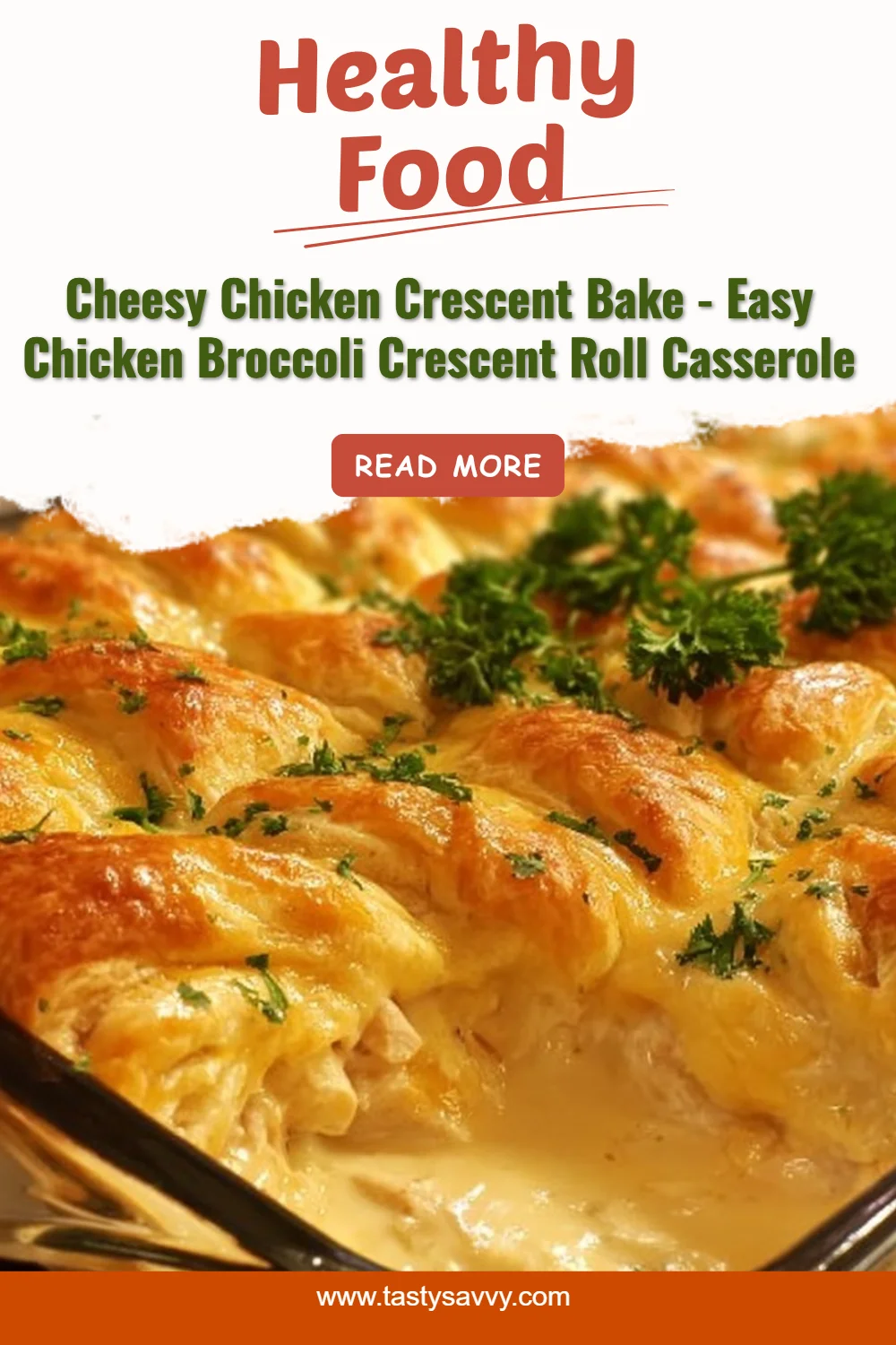 Cheesy Chicken Crescent Bake chicken crescent bake Cheesy Chicken Crescent Bake